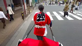 Riding the Best Traditional Rickshaw of Japan