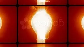 Bulb Screens 1. Stock Footage