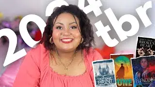 what i plan on reading this year ~ 2024 physical tbr !