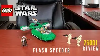 LEGO Star Wars Flash Speeder 75091 Review!