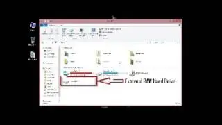 How to Recover lost Data from External RAW HDD