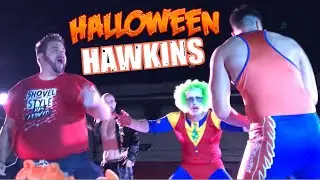 HAWKINS HALLOWEEN COSTUME CHALLENGE INDY WRESTLING EVENT!