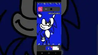 drawing sonic the hedgehog