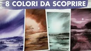 NEW COLORS from W&N contest - here's how to use them! 🎨