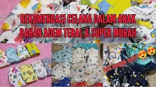 Rekomendasi celana dalam anak tebal adem super murah