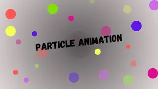 Mesmerizing Particle Animation | A Visual Feast of Fading Particles