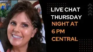 Your invited to my Thursday Evening Live Chat Session