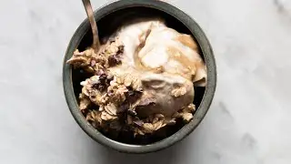 Oatmeal Cookie Dough Nice Cream | Vegan