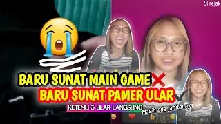 Ketemu ular kasur junior yang baru sunat || Ome.tv