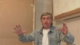 Подготовка к укладки плитки на кухонный фартук при установленной мебели.  Мкр. Вересаево