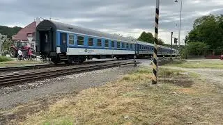 Just a Czech train passing through