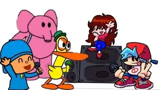 Friday Night Funkin: Pocoyo & Friends VS Boyfriend. FNF Mod. (full version)