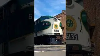 Southern Streamlined Diesel @ NCTM #diesellocomotive #northcarolina #railfanning