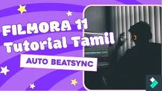Filmora 11 tutorial in Tamil - Auto beat sync