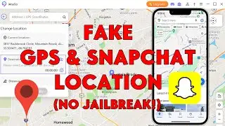 How to Fake GPS & Snapchat Location without Jailbreak for iOS & Android 2024 - [romshillzz]