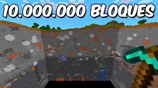 Minando 10.000.000 Bloques en Minecraft