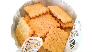 Постные кукурузно-чесночные крекеры