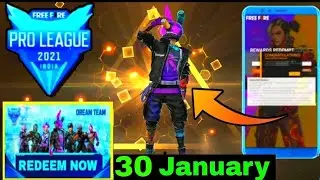 FREE FIRE REDEEM CODE TODAY | 30 JANUARY REDEEM CODE FREE FIRE | FF REDEEM CODE TODAY 30 JANUARY