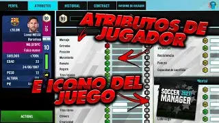 POTENCIAL EN SOCCER MANAGER 2021!!!!ATRIBUTOS DE EL JUGADOR EN SOCCER MANAGER 2021