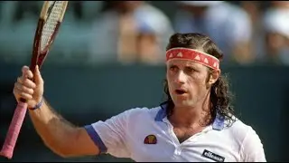 Guillermo Vilas vs Jose Higueras 1/2 Roland Garros 1982 premier set