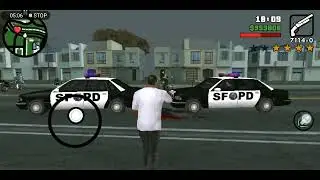 GTA San Andreas CJ vs Police | GTA SA Wasted | GTA SA Busted 4
