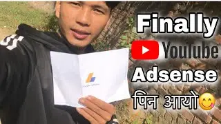finally i got my Google Adsense Pin ❤️