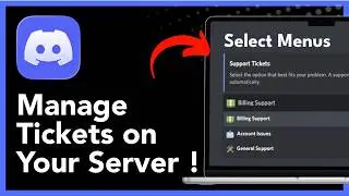 How To Set Up Ticket Tool Bot In Discord Server - Full Guide