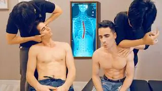 ASMR: Chiropractor Fixes my Neck and Back Pain with CRACKS! Episode 5