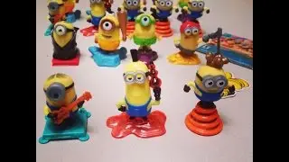 Minions Movie 24 Kinder Surprise Eggs Spiderman & Hot Wheels Toys