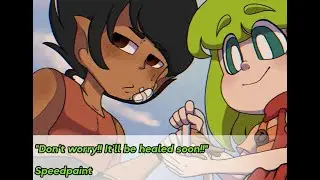 "Don’t worry!! It’ll be healed soon!!" (Speedpaint)