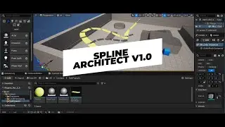 [UNREAL ENGINE] Spawn Meshes Along Any Spline Component: Spline Architect Plugin