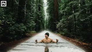 How To Make Water Street Manipulation in Photoshop