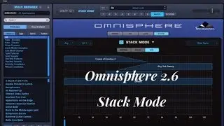 Omnisphere Stack Mode
