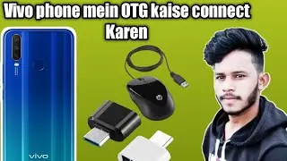 how to use OTG || how to support usb otg in Vivo y12 || kaise on kare Vivo me otg setting