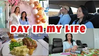 A DAY IN MY LIFE: Bridal Shower, Unboxing Birthday Present