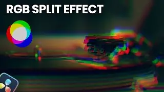 RGB Split Effect in DaVinci Resolve | Chromatic Separation Tutorial