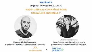Faut-il bien se connaître pour travailler ensemble ? SafeTeam x Meredith Santé Episode 2