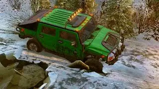 SNOWRUNNER PHASE 1 Lake Kovd - How to reach watchtowers.