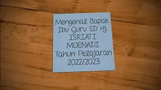 Kenalan dengan Bapak Ibu guru ganteng dan cantik yuk!