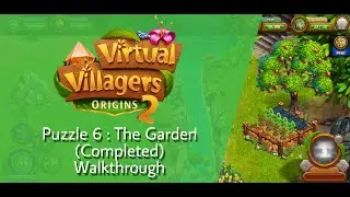 VV Origins 2 | Chapter 1 : Puzzle 6 - The Garden completed / how to cook in the oven (walkthrough)