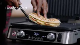 MultiGrill 9 Pro de Braun | Comment placer le grill dans les différentes positions