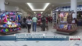 Firefighters to conduct emergency services training exercise at Greenville Mall
