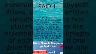 Raid 1 Computer Tips & Tricks