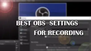 Best OBS recording settings 1080p with 60fps (no lag) | High Quality