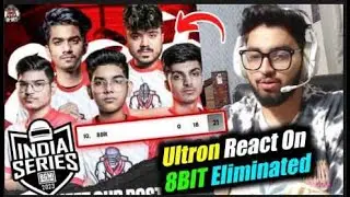 Ultron Defend Team 8bit Eliminated from BGIS😱