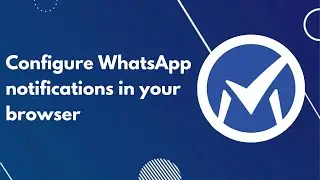 How to configure WhatsApp notifications in your browser and not miss anything (ManyContacts.com/en)