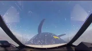 360 Video Inside Airplane Cockpit of Stunt Pilot!