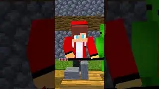 oops JJ and Mikey  #minecraft #memes #shorts