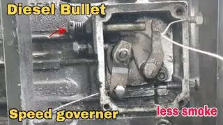 How to Set Diesel bullet idling screw and decompressor | Ep-8