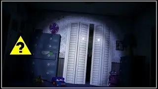 Invisible animatronic jumpscare glitch?! (FNaF 4)